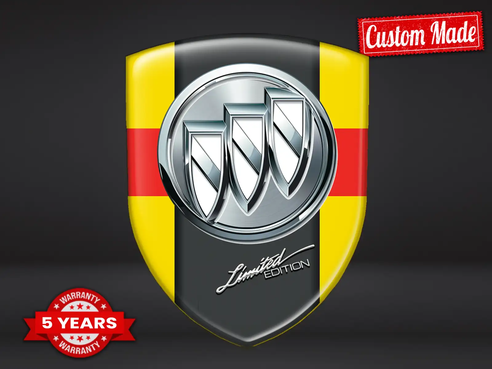 Buick Heckscheibensticker Limitiert Universal Robust